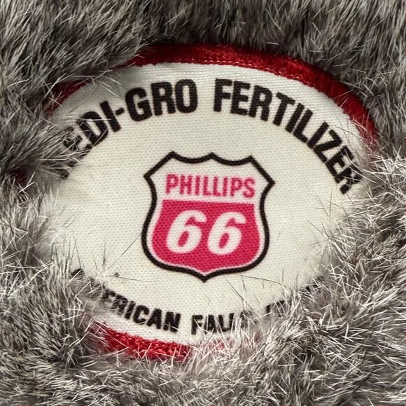 Russian Ushanka Winter Hat Trapper‎ Bomber w/Ear Flaps XL Phillips 66 - Picture 4 of 10